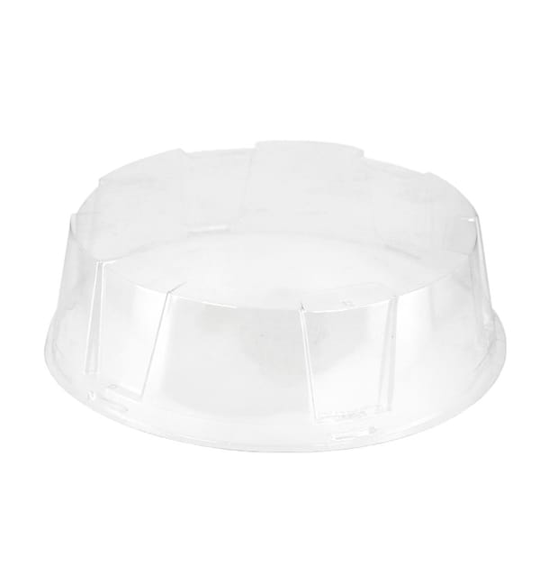 Tapa para Envase Tarta APET Transparente Ø21,5x8cm (180 Uds) Tapa para Envase Tarta APET Transparente Ø21,5x8cm (180 Uds)