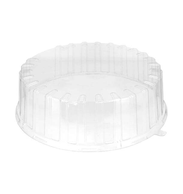 Tapa para Envase Tarta APET Transparente Ø31x10cm (15 Uds) Tapa para Envase Tarta APET Transparente Ø31x10cm (15 Uds)