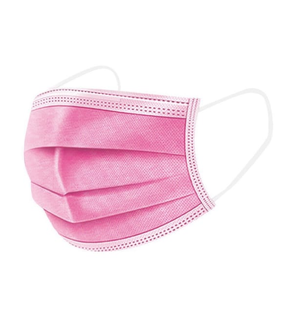 Mascarilla Triple Capa con Gomas Tipo I Rosa (1000 Uds) Mascarilla Triple Capa con Gomas Tipo I Rosa (1000 Uds)