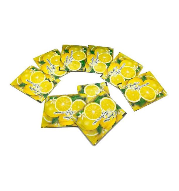 Toallitas Refrescantes Limón motivo "Limones" (2500 Uds) Toallitas Refrescantes Limón motivo "Limones" (2500 Uds)