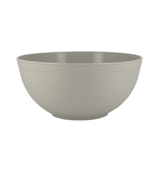 Bol Reutilizable Durable PP Mineral Gris 2l Ø20cm (36 Uds) Bol Reutilizable Durable PP Mineral Gris 2l Ø20cm (36 Uds)