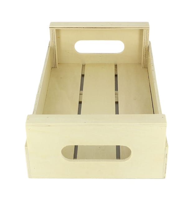 Caja Presentación con Asas Madera 25x15x7,5cm (1 Ud) Caja Presentación con Asas Madera 25x15x7,5cm (1 Ud)