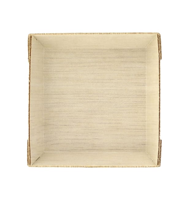 Mini Plato de Madera Cuadrado 6x6x1,5cm (20 Uds) Mini Plato de Madera Cuadrado 6x6x1,5cm (20 Uds)