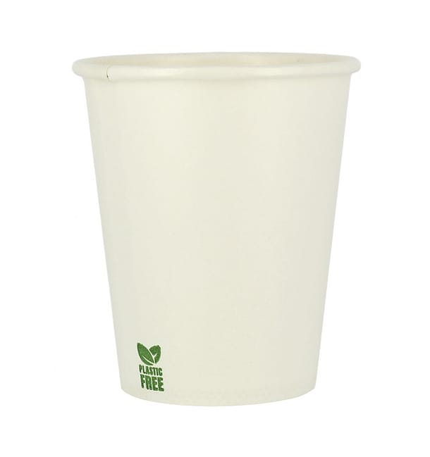 Vaso Cartón Plastic Free 7 Oz/210ml Blanco Ø7cm (50 Uds) Vaso Cartón Plastic Free 7 Oz/210ml Blanco Ø7cm (50 Uds)