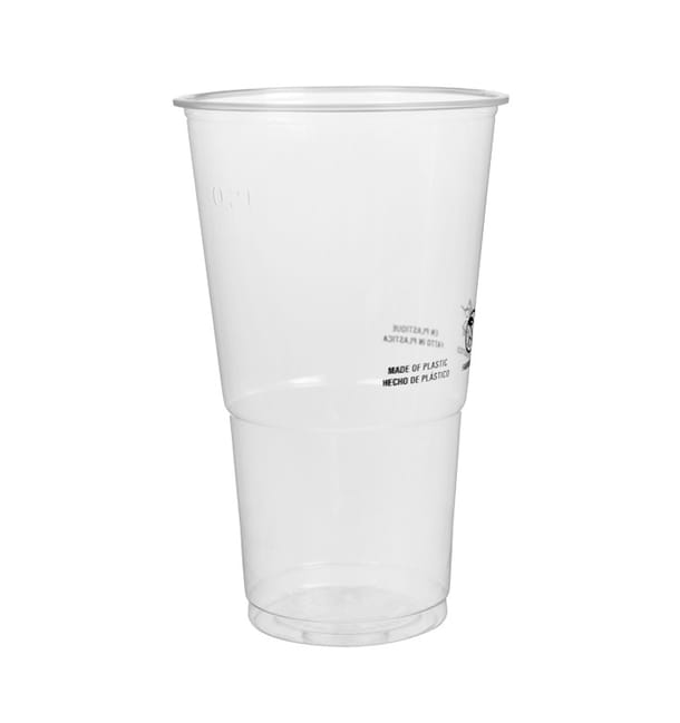 Vaso de Plastico PP Transparente 250 ml (100 Unidades)