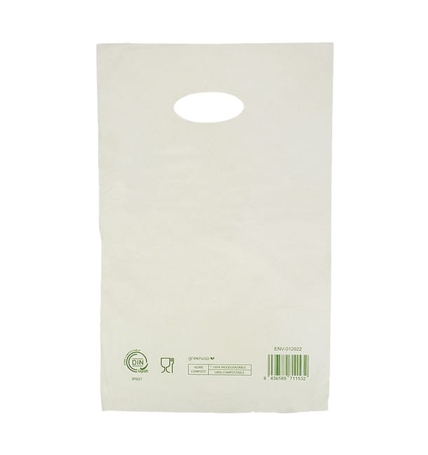 Bolsa Asa Troquelada Home Compost “Classic” 20x33cm (100 Uds) Bolsa Asa Troquelada Home Compost “Classic” 20x33cm (100 Uds)