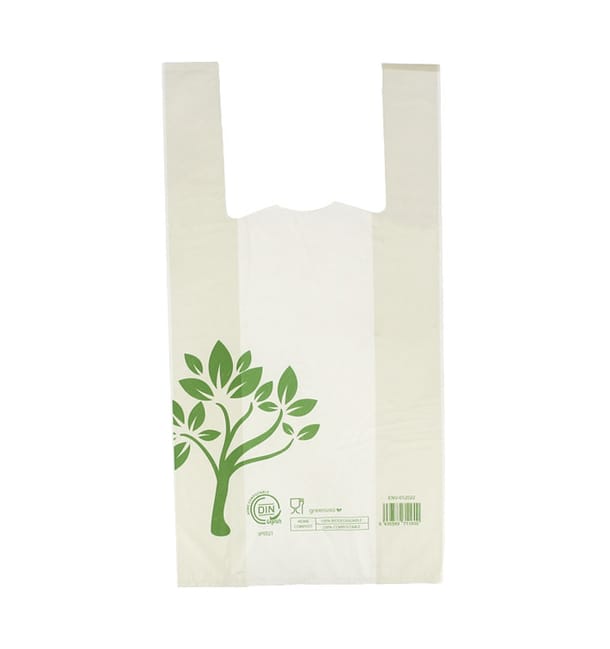 Bolsa Camiseta Home Compost “Be Eco!” 30x40cm (100 Uds) Bolsa Camiseta Home Compost “Be Eco!” 30x40cm (100 Uds)
