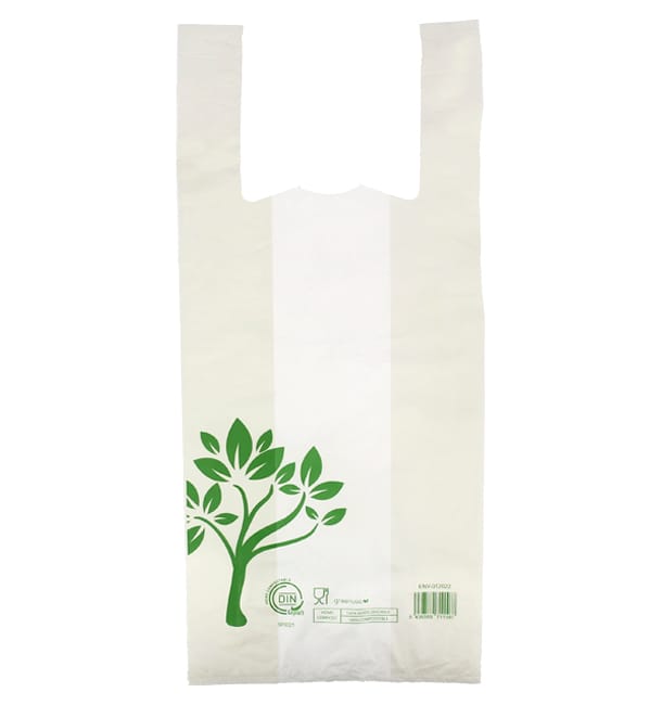 Bolsa Camiseta Home Compost “Be Eco!” 35x50cm (1.000 Uds)