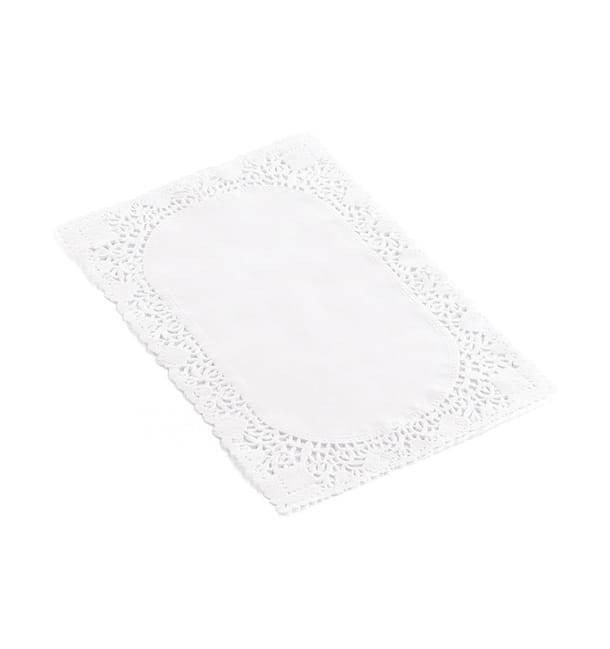 Blonda de Papel Calada Blanca Litos 25x35cm (250 Uds) Blonda de Papel Calada Blanca Litos 25x35cm (250 Uds)