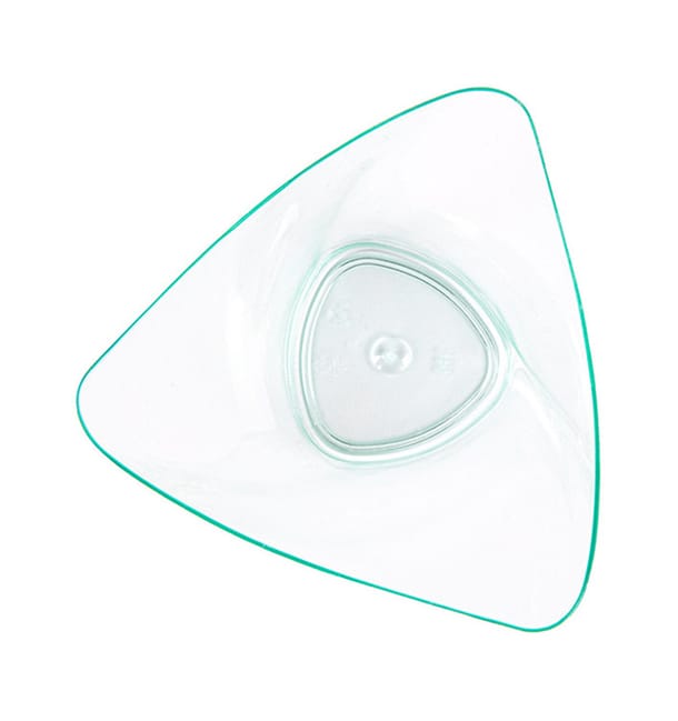 Bol Degustacion Triangulo "Water Green" 100ml (576 Uds) Bol Degustacion Triangulo "Water Green" 100ml (576 Uds)