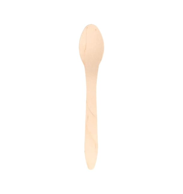 Cuchara de Madera Natural 187mm (1000 Uds) Cuchara de Madera Natural 187mm (1000 Uds)