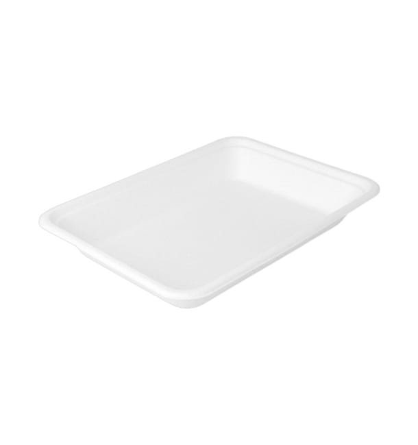 Bandeja Caña de Azucar 196x147x27mm (50 Uds) Bandeja Caña de Azucar 196x147x27mm (50 Uds)
