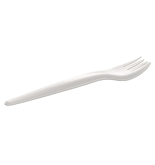 Tenedor de Papel Blanco 17cm (1.000 Uds)