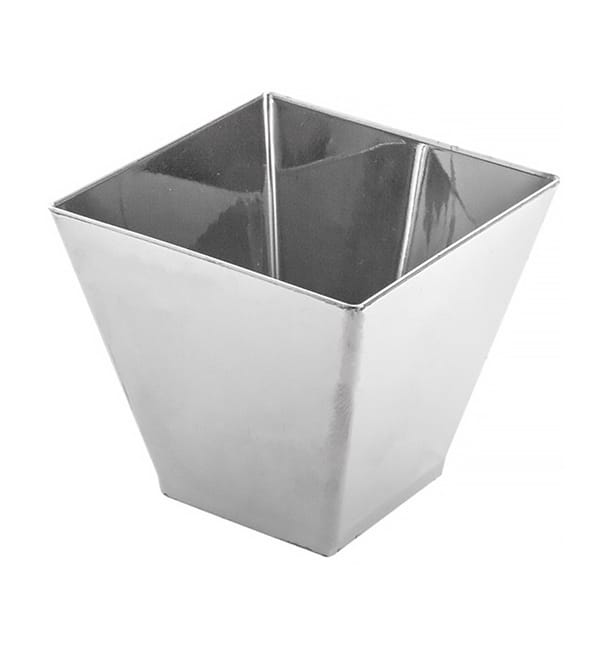 Bol Degustacion Plateado Grande 7x7x5,5cm (50 Uds) Bol Degustacion Plateado Grande 7x7x5,5cm (50 Uds)