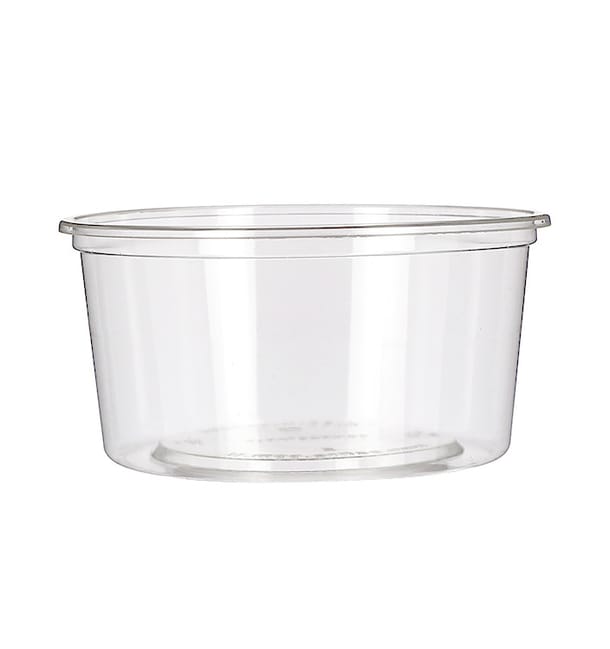 Tarrina Compostable PLA Transparente 360ml (50 Uds) Tarrina Compostable PLA Transparente 360ml (50 Uds)