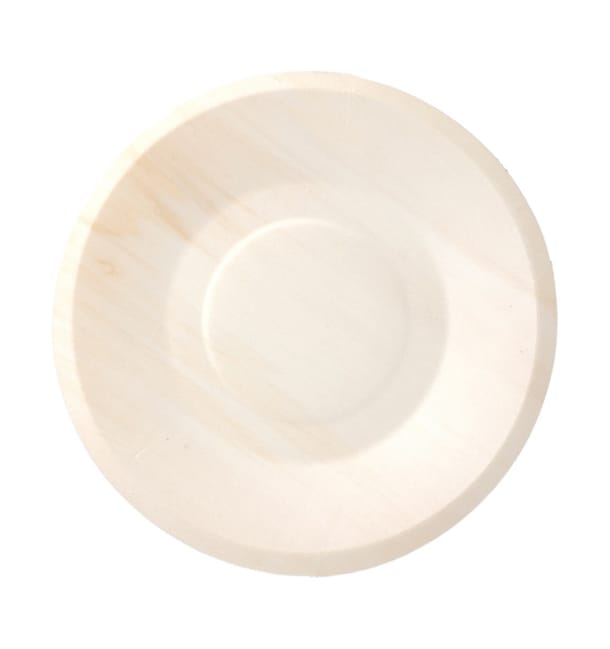Plato de Madera Redondo Ø19cm (250 Uds) Plato de Madera Redondo Ø19cm (250 Uds)