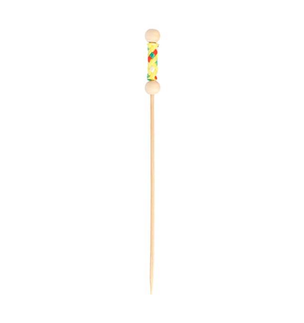 Pinchos de Bambu Decorados Natural 120 mm (100 Uds) Pinchos de Bambu Decorados Natural 120 mm (100 Uds)