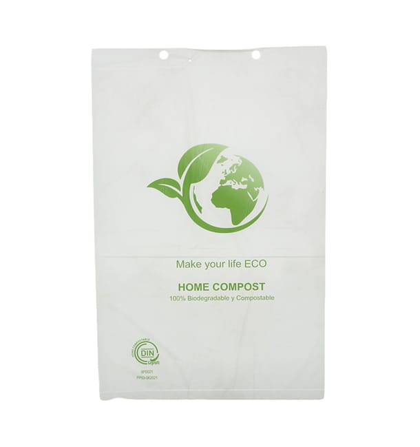 Bolsa Mercado Block Bio Home Compost 25x37cm (100 Uds) Bolsa Mercado Block Bio Home Compost 25x37cm (100 Uds)