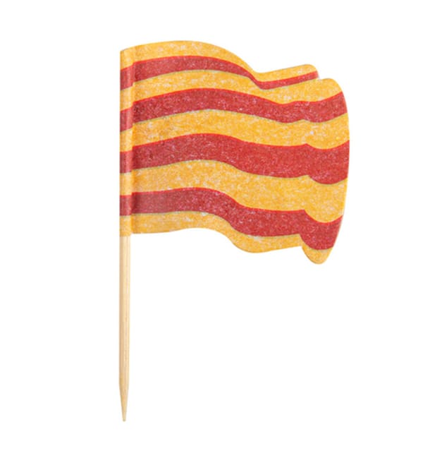 Pinchos Banderita "Cataluña" 65mm (144 Uds) Pinchos Banderita "Cataluña" 65mm (144 Uds)