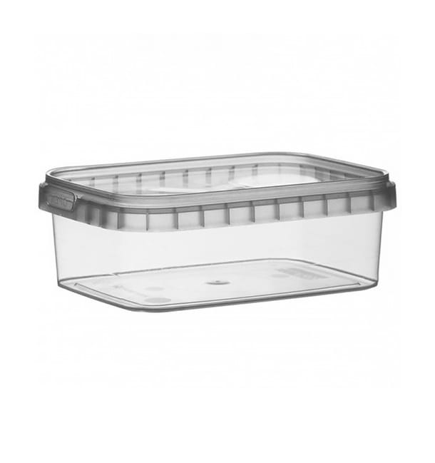 Envase Plástico y Tapa Inviolable 280ml 120x88mm (384 Uds) Envase Plástico y Tapa Inviolable 280ml 120x88mm (384 Uds)