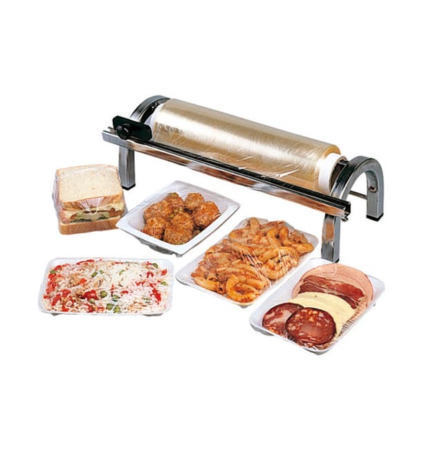 Dispensador Acero Inoxidable con Cuchilla 45 cm (1 Ud) Dispensador Acero Inoxidable con Cuchilla 45 cm (1 Ud)