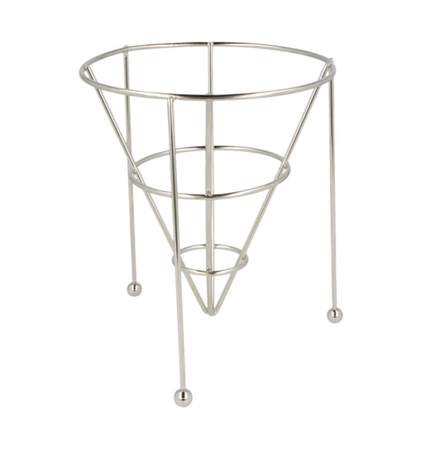 Cesta para Presentación Apilable Acero Ø127x152mm (12 Uds) Cesta para Presentación Apilable Acero Ø127x152mm (12 Uds)