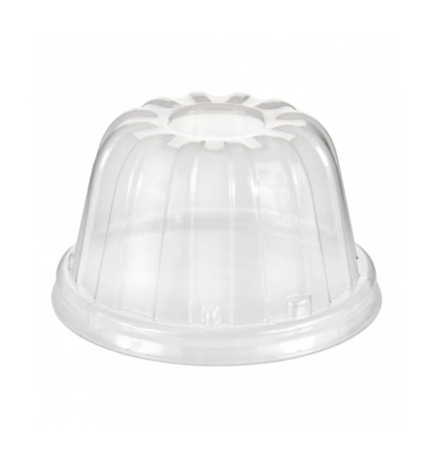 Tapa Alta de Plastico PS Transparente Ø8,9cm (1000 Uds) Tapa Alta de Plastico PS Transparente Ø8,9cm (1000 Uds)