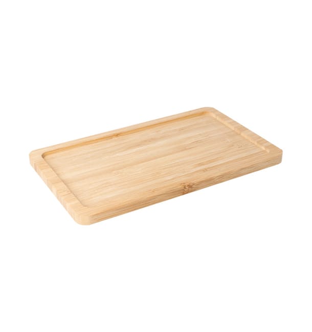Bandeja de Bambú Cocktail 20,5x12,5x1cm (1 Ud) Bandeja de Bambú Cocktail 20,5x12,5x1cm (1 Ud)