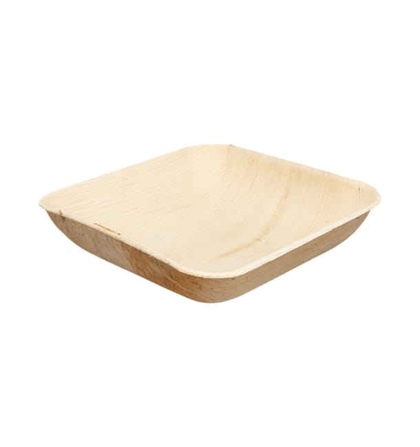 Bol de Hoja de Palma 15x15x4cm (200 Uds) Bol de Hoja de Palma 15x15x4cm (200 Uds)