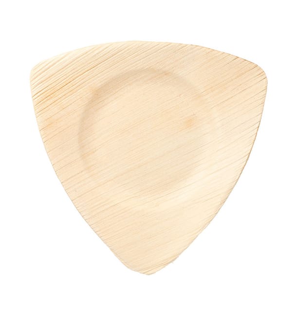 Plato de Hoja de Palma Triangular 15x13x1cm (200 Uds) Plato de Hoja de Palma Triangular 15x13x1cm (200 Uds)