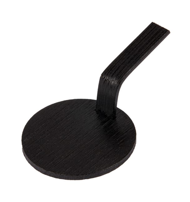 Mini Pala Bambú Negra Tapas Ø5 cm (400 Uds) Mini Pala Bambú Negra Tapas Ø5 cm (400 Uds)