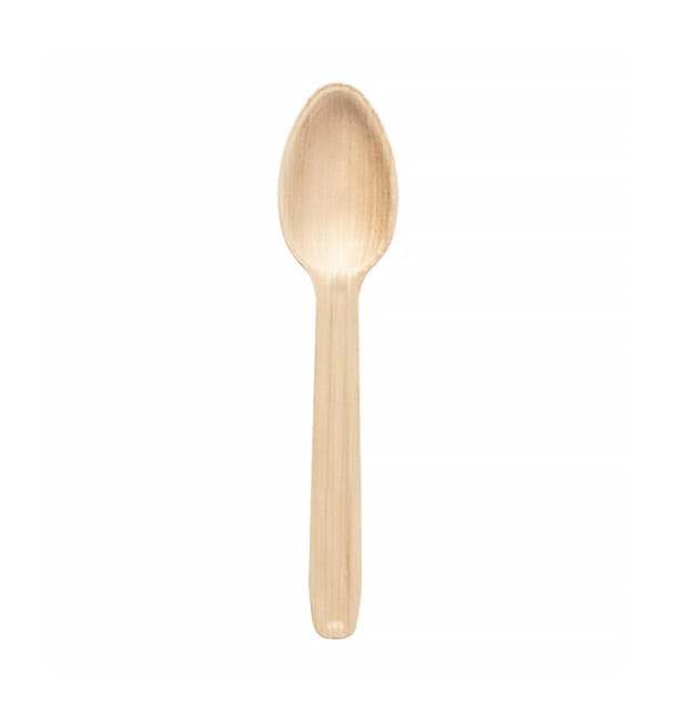 Cuchara Hoja de Palma Degustacion 17 cm (25 Uds) Cuchara Hoja de Palma Degustacion 17 cm (25 Uds)