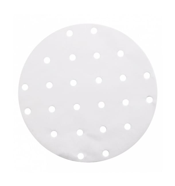 Papel Antigrasa Blanco para Vaporera Ø20 cm (2000 Uds) Papel Antigrasa Blanco para Vaporera Ø20 cm (2000 Uds)