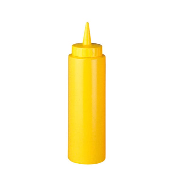 Peras para Salsas Plástico Amarillo 240ml (72 Uds) Peras para Salsas Plástico Amarillo 240ml (72 Uds)
