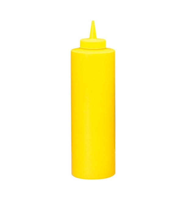 Peras para Salsas Plástico Amarillo 720ml (6 Uds) Peras para Salsas Plástico Amarillo 720ml (6 Uds)