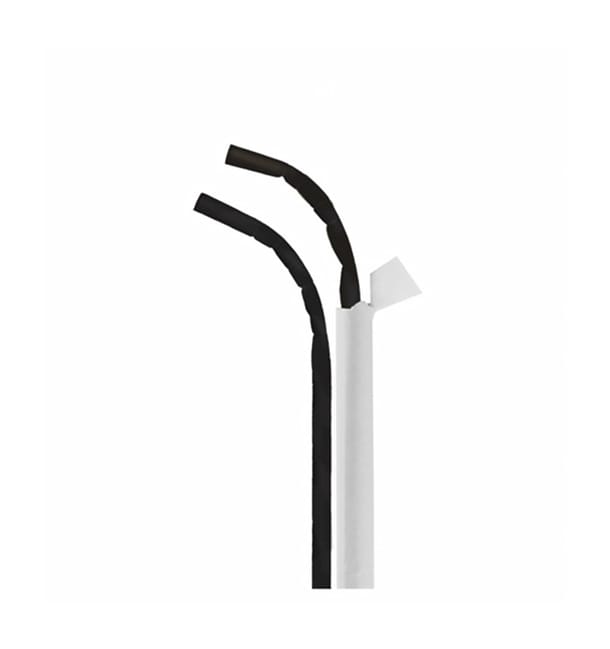 Pajita Flexible Papel Negra Enfundada Ø6mm 23cm (3.000 Uds) Pajita Flexible Papel Negra Enfundada Ø6mm 23cm (3.000 Uds)