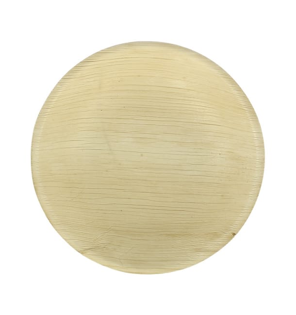 Bol Redondo Hoja de Palma Ø18x3,5cm (25 Uds) Bol Redondo Hoja de Palma Ø18x3,5cm (25 Uds)