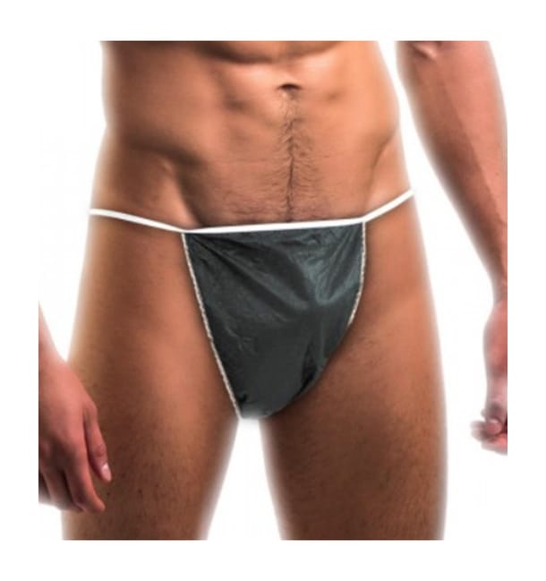 Tanga en TST de PP Caballero Negro (1000 Uds) Tanga en TST de PP Caballero Negro (1000 Uds)