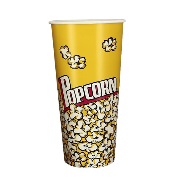 Caja para Palomitas 720ml 9,6x6,5x17,7cm (50 Uds) Caja para Palomitas 720ml 9,6x6,5x17,7cm (50 Uds)