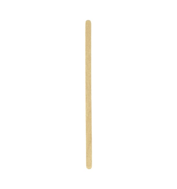 Agitador de Madera Natural para Cafe 110mm (1.000 Uds) Agitador de Madera Natural para Cafe 110mm (1.000 Uds)