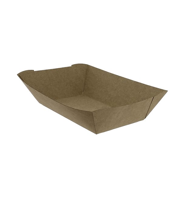 Barqueta 780ml Kraft-Kraft 15,5x9x5,5cm (450 Uds) Barqueta 780ml Kraft-Kraft 15,5x9x5,5cm (450 Uds)