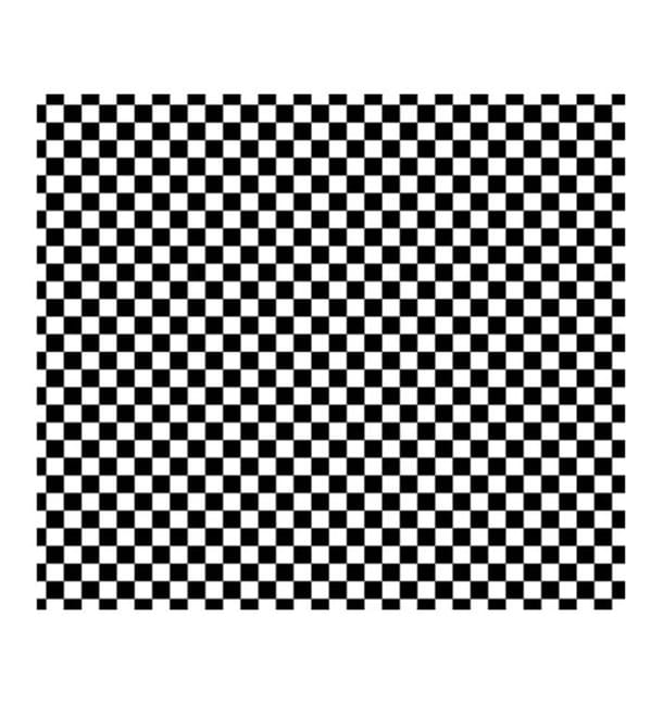 Envuelta Antigrasa “Vichy” Negro 31x35cm (1.000 Uds)