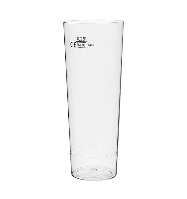 Vaso de Plastico Moon Transparente PS 300ml (490 Uds) Vaso de Plastico Moon Transparente PS 300ml (490 Uds)