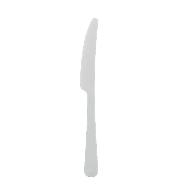 Cuchillo Reutilizable PP Mineral “Gaia” Blanco 197mm (10 Uds) Cuchillo Reutilizable PP Mineral “Gaia” Blanco 197mm (10 Uds)
