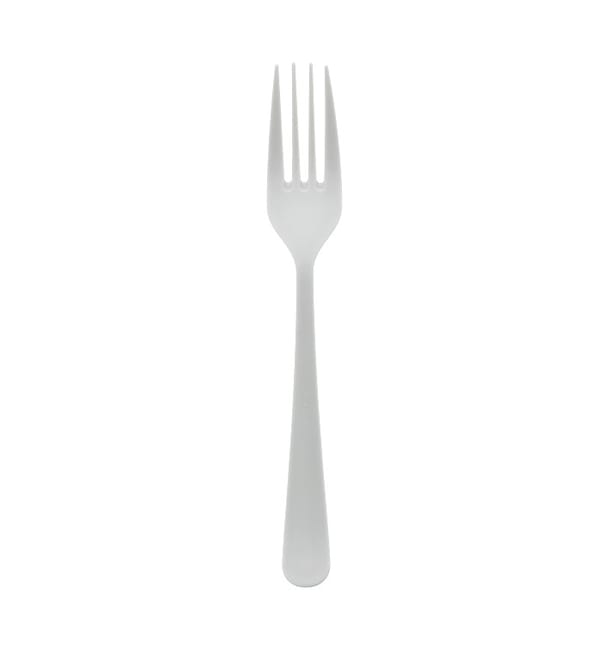 Tenedor Reutilizable PP Mineral “Gaia” Blanco 190mm (100 Uds) Tenedor Reutilizable PP Mineral “Gaia” Blanco 190mm (100 Uds)