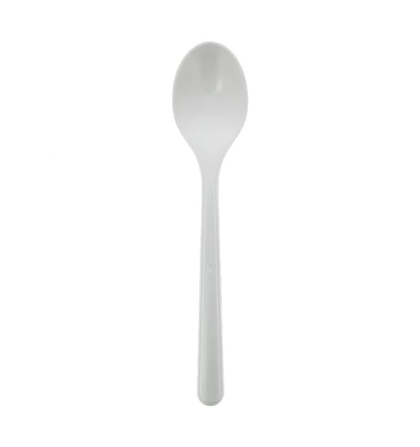 Cucharilla Reutilizable PP Mineral “Hércules” Blanca 130mm (50 Uds) Cucharilla Reutilizable PP Mineral “Hércules” Blanca 130mm (50 Uds)