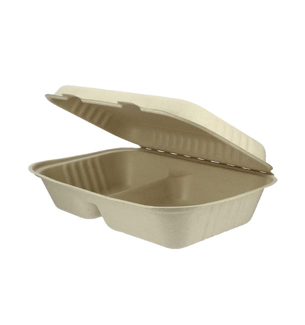 Envase MenuBox Caña Azúcar 2C 225x165x64mm (500 Uds) Envase MenuBox Caña Azúcar 2C 225x165x64mm (500 Uds)