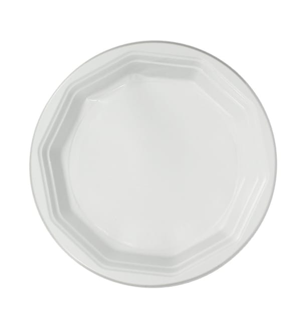 Plato Reutilizable PP "Deka" Hondo Blanco 220mm (231 Uds) Plato Reutilizable PP "Deka" Hondo Blanco 220mm (231 Uds)
