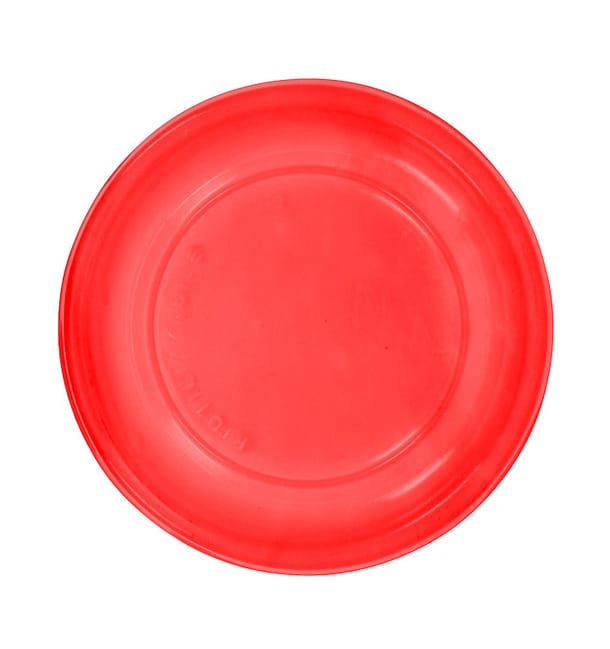 Plato Llano Reutilizable Económico PS Rojo Ø17cm (300 Uds) Plato Llano Reutilizable Económico PS Rojo Ø17cm (300 Uds)