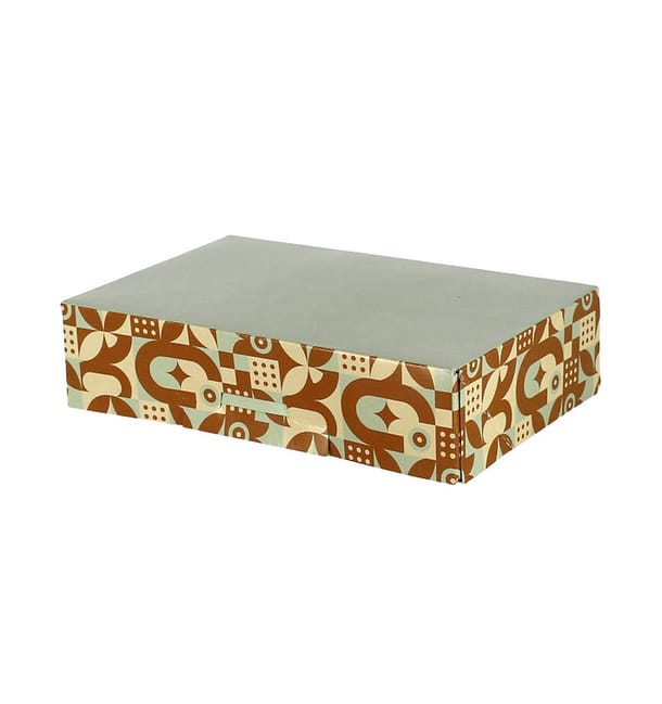 Caja para Dulces Menta Chocolate 17x11,5x4,3cm (100 Uds) Caja para Dulces Menta Chocolate 17x11,5x4,3cm (100 Uds)